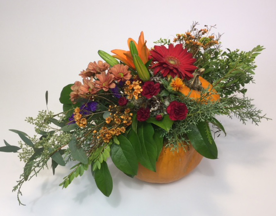 transition to fall: Inspire Floral pot and container design